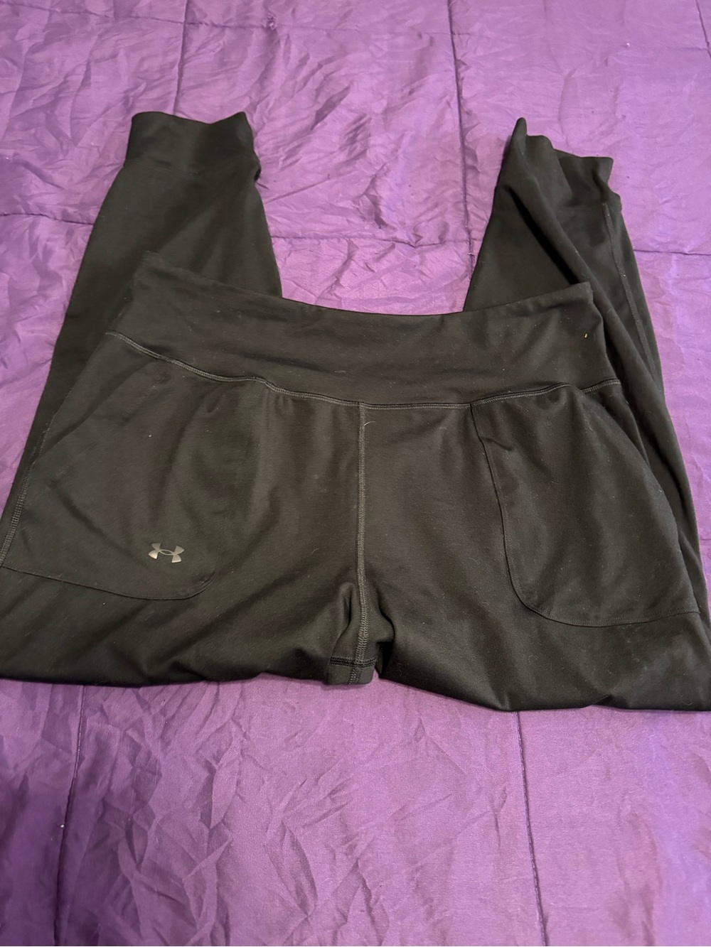 Under Armour Black Performance Leggings with High Waist